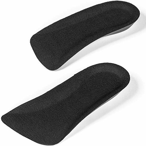 Elevator Shoe Half Insole for Men 1/2 inches Taller Heel Lift Insert – Silicon H