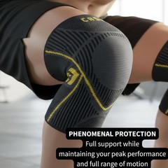 2 Pack Knee Brace for Meniscus Tear Support Joint Arthritis Patella Stabilizer