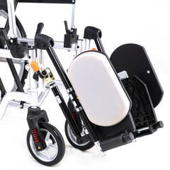 World’s Lightest (Only 15lb)Transport Wheelchair,Airplane Travel Fold Wheelchair