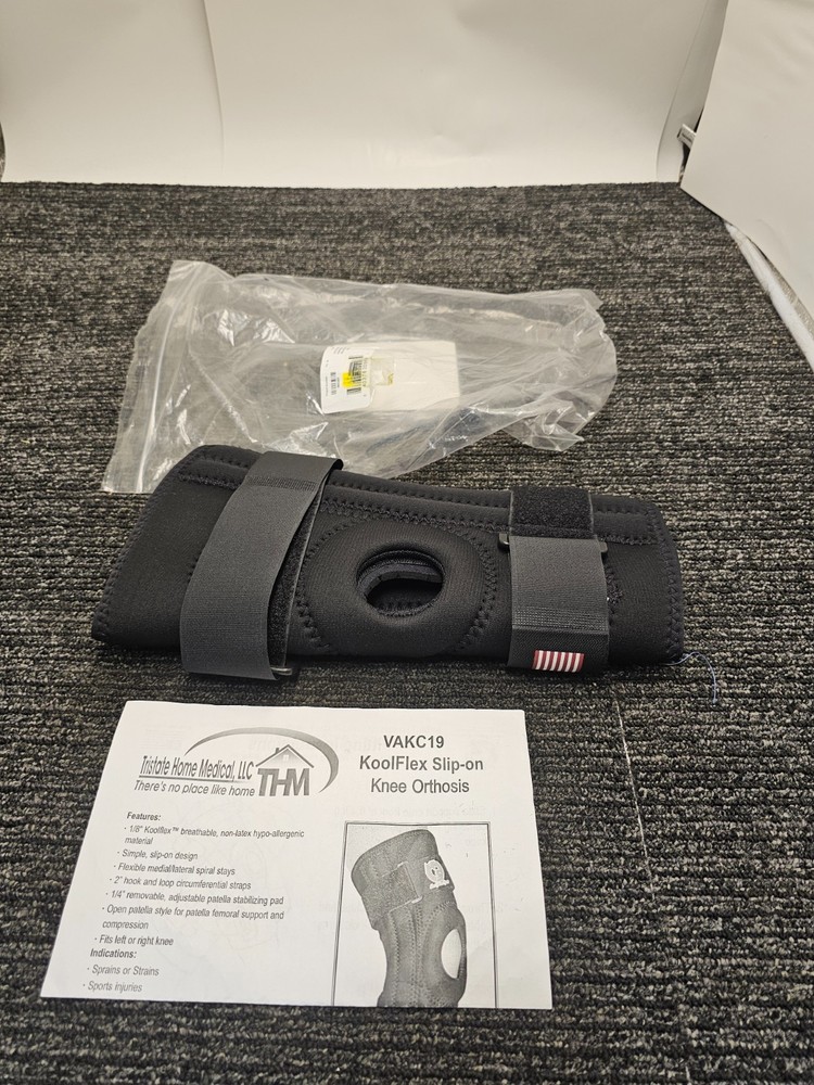 THM VAKC19 640293 XS KoolFlex Slip-on Knee Orthosis / 2″ hook and loop Strap