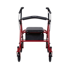 McKesson Rollator 300 lbs. 31 to 35 Inch Handle Height 146-10257RD-1