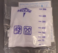 Medline Leg Bags with Twist Valve MEDIUM 200 oz Case of 48 REF DYND12574