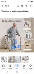 Loyoda Toilet Safety Rails Adjustable Foldable Support Frame for Seniors Disable