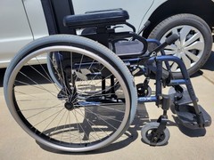 Ki Mobility Catalyst 5vx 16″X16″ Folding Wheelchair 16″ X 16″- 300lb Capacity