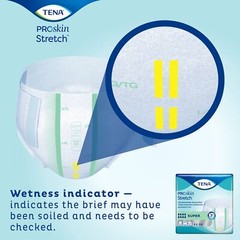 Tena Stretch Super Incontinence Brief, Medium (CS/2)