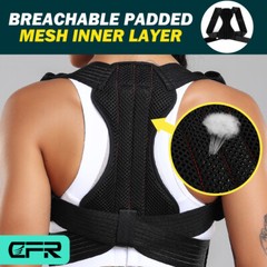 Posture Corrector Back Support Shoulder Brace Clavicle Belt Adjustable Men Women