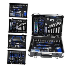 Home Tool Kit, 259-Piece Household Hand Tool Set with Heavy Duty Aluminium