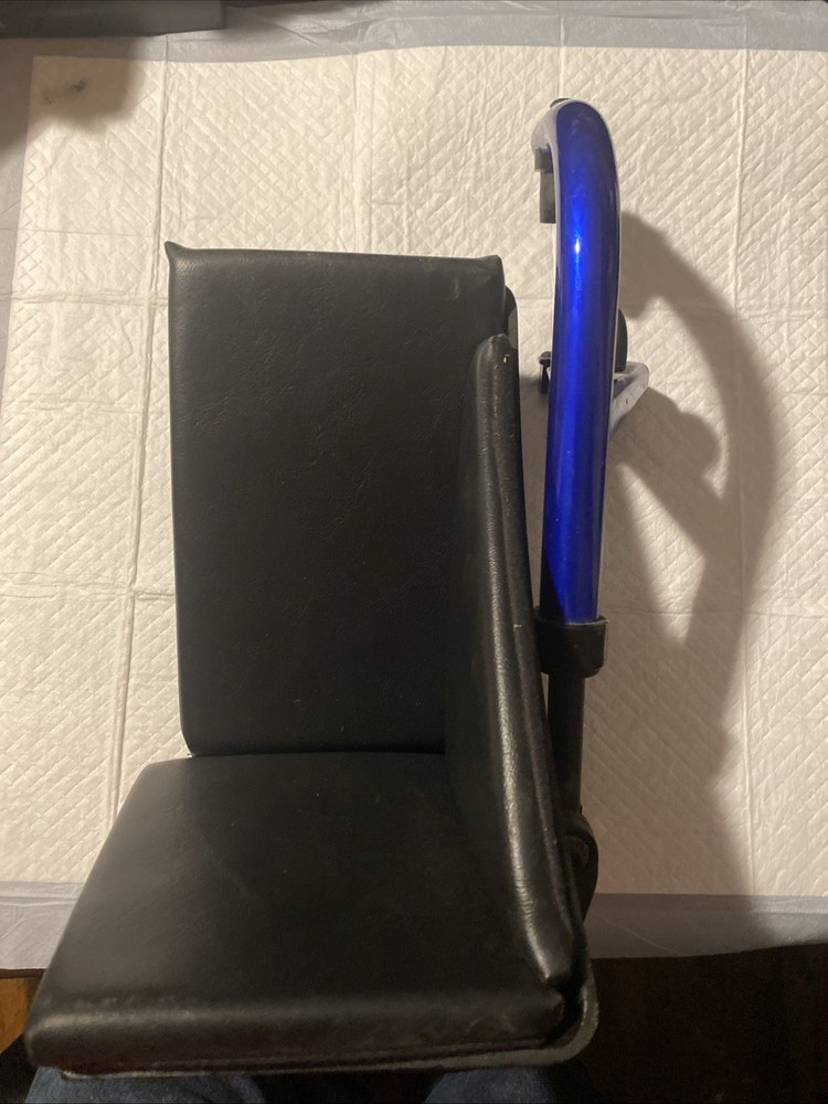 Quickie Iris Blue Left Manual wheelchair Legrest Footrest Leg Foot Rest