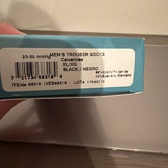Therafirm Therapeutic Gradient Compression Hosiery – Black – NIB Size XL