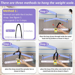 Patient Lift Weight Scale for Bedridden Patients or Elderly,Suitable for Home or