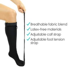 Vive Plantar Fasciitis Stretch Sock Non Slip Calf Relief. PAIN RELIEF!! Medium