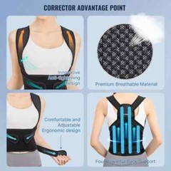 Back Brace Posture Corrector Women Men Shoulder Straightener Adjustable Support
