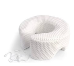 Breathe Easy Premium Face Down Pillow Zenesse Orthopedic Support Bamboo Cover