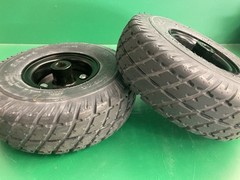 Dark Gray Drive Wheel Assembly for the Pride J6 Power Wheelchair #L063