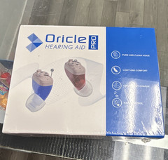 Oricle Pro Hearing Aid Pair In-Ear ITE for Adults Easy Control RoHS