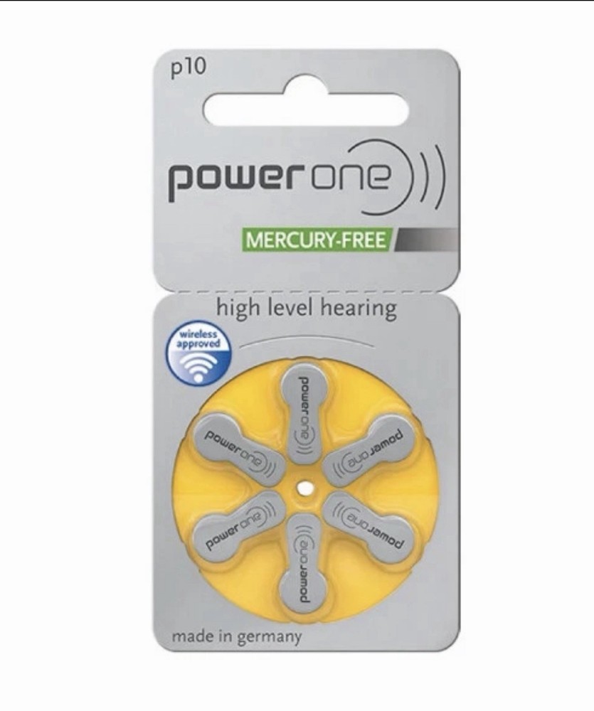 Lot Of 2 Varta PowerOne P10 Hearing Aid Battery 60 Batteries US Seller Exp 2029