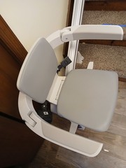 bruno elan sre 3050 stairlift, 9ft, 8in Rail, Left Side