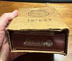 Vintage 1951 Zenith 75 Radionic Hearing Aid w/ Box & Manuals