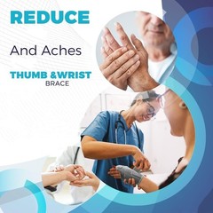 Thumb Wrist Support Brace Carpal Tunnel Sprain Splint Arthritis Left Right Black