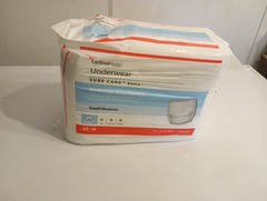 Cardinal Health Underwear 20 count SURE CARE Plus Heavy Absorbency S/M (34″-46″)