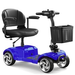4-Wheel Power Wheelchair Scooter All Terrain for Seniors & Adults