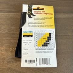 3M Futuro Trouser Socks for Women Moderate Compression Size: M Black 1 Pair
