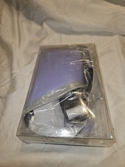 Ehucon Waterproof Shower Safety Belt, Fall Prevention, Purple/White