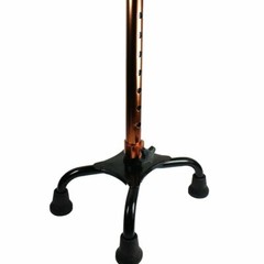 Quad Cane Small Base Bariatric 300lbs Walking Aid Medical Mobility Adjustable
