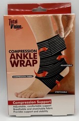 Compression Ankle Wrap Adjustable Breathable Stretchable Stability Support New