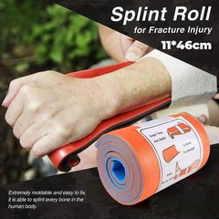 Orange Roll Splint – EMS EMT Lightweight Flexible Mold Splint 11×46 Roll- Orange