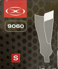 XARA 9060 Kangaroo Compression Ankle Guard Sleeve Black Small