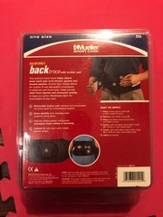Mueller Sport Care Adjustable Back Brace with Lumbar Pad