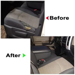 Driver & Passenger Bottom Front Seat 5PCS Bottom & Top Lean Back & Driver Foam