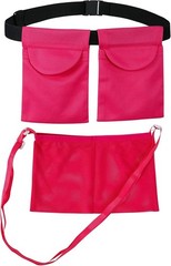 Post-Surgery Mastectomy Drain Holder with Comfortable Shower Bag Kit in Rose Red
