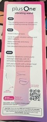 plusOne Vibrating Soft Touch Wand, 10 Vibration Settings, Waterproof-NO CHARGER