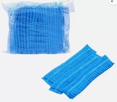 Disposable Hair Net Non-Woven Head Bouffant Hair Cap 21″ 100 pcs
