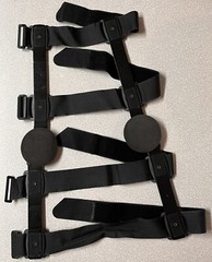 FULL FOAM OSSUR FORM FIT Post-Op Knee Brace Small 902 BRACES & 4 PADS 22.25 Inch