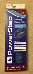 Powerstep Orthotics Pinnacle MAXX Foot Insoles Arch Support-FREE SHIPPING