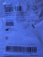 AG 1 EA Replacement Filter Kit for Precision Medical Easy Vac AG502012 New
