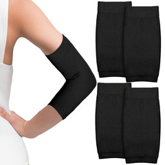 Vicenpal 2 Pairs Tattoo Cover up Sleeve Forearm Arm Sleeves for Women Men Compre