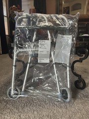 Foldable – Adjustable Height 2-Wheel Walking Frame aluminum. Scottsdale AZ