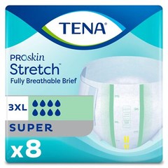 TENA ProSkin Stretch Super Bariatric Incontinence Brief, Heavy Absorbency,
