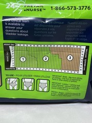 PREVAIL PER-FIT 360 DAILY UNDERWEAR ADULT SIZE DIAPERS Size 3 Barriatric 58-73”