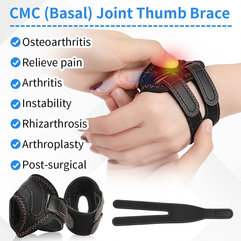Thumb Support Brace CMC Joint Thumb Arthritis Orthosis Pain Relief Left&Right
