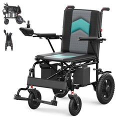 Foldable Intelligent Electric Power Mobility Wheelchair Power All Terrain