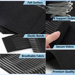 Faja Para Hombre De Trabajo Que Trabajan Apoyando Espalda Baja Ajustable Strap @