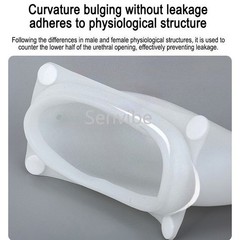 Wearable Urinal Bag Silicone Urine Catheter Portable External Urine Collector