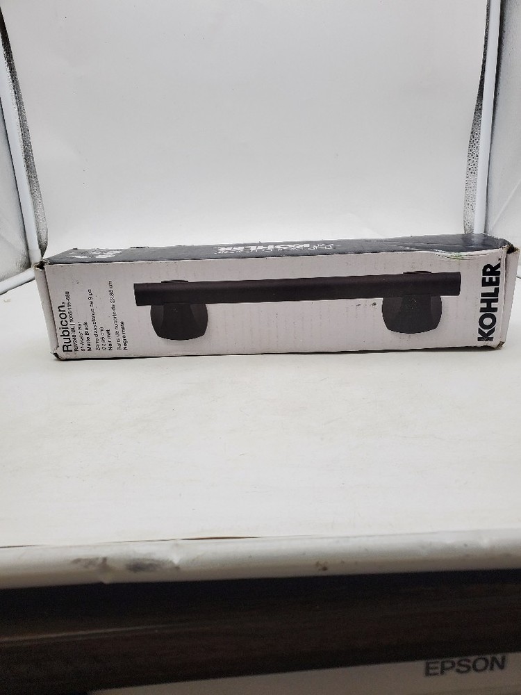 Kohler Rubicon 9″ Grab Bar in Matte Black