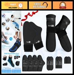 Cold Therapy Gloves & Socks for Chemo Relief, Ice Packs for Hands & Feet, S/M