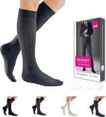 Mediven Classic Style Mens Ribbed Regular Standard Calf 15-20 Socks Size & Color